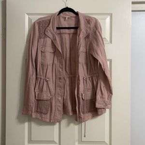 Pale pink jacket